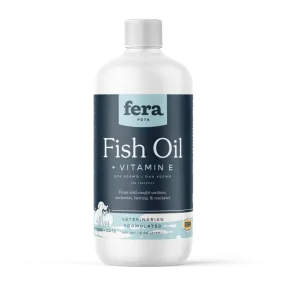 Fera Pet Organics Dog and Cat Supplement, Fish Oil