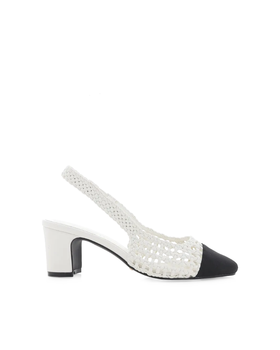 FLORIS - WHITE-BLACK GROSGRAIN