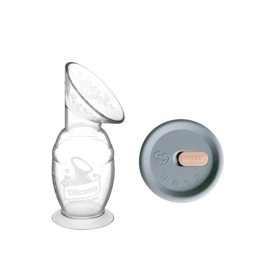 Generation 2 150ml silicone breast pump & cap set