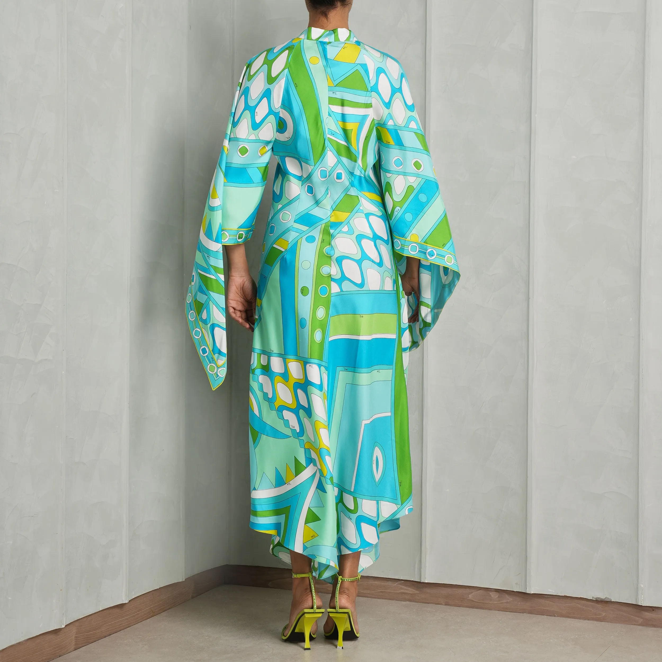 Geometric Printed Kaftan