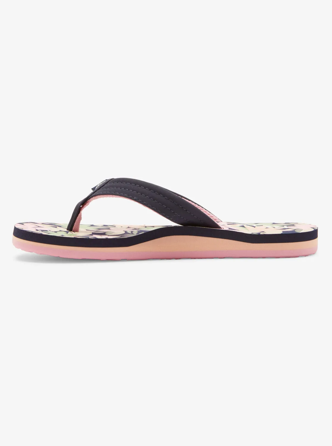 Girls 4-16 Vista Loreto Flip-Flops - Lt Navy/Pink