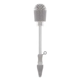 Haakaa - Double-Ended Silicone Bottle Brush (Suva Grey)