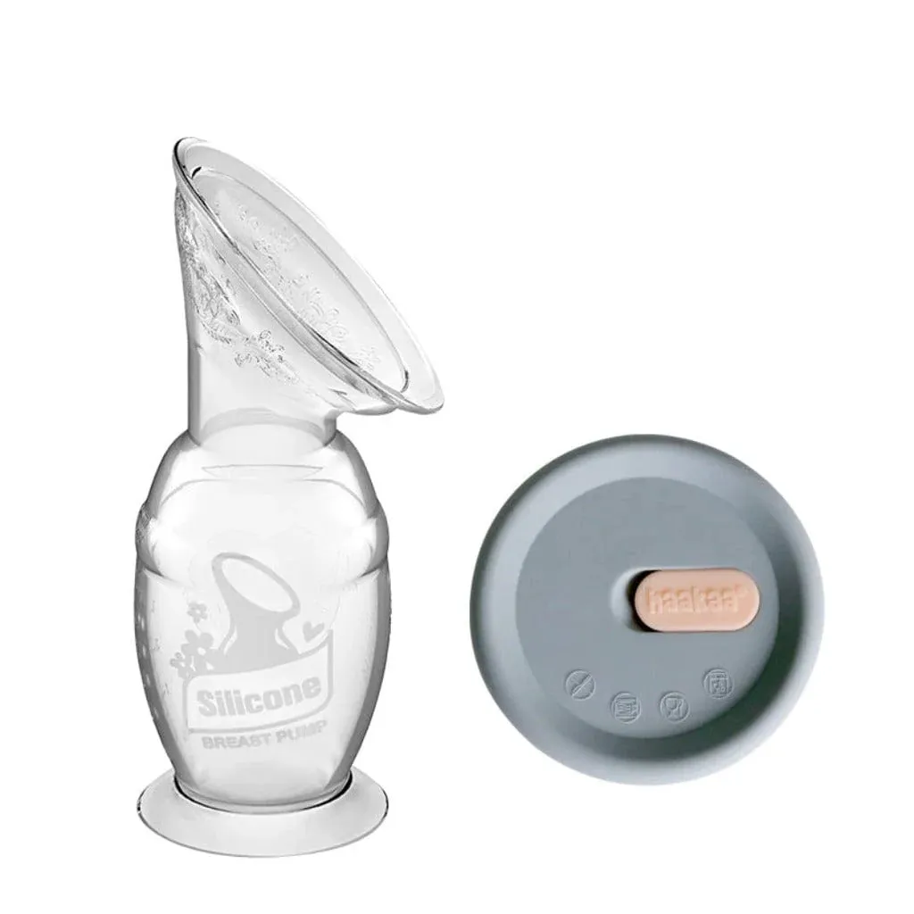 Haakaa Silicone Breast Pump and Cap Combo Gen 2