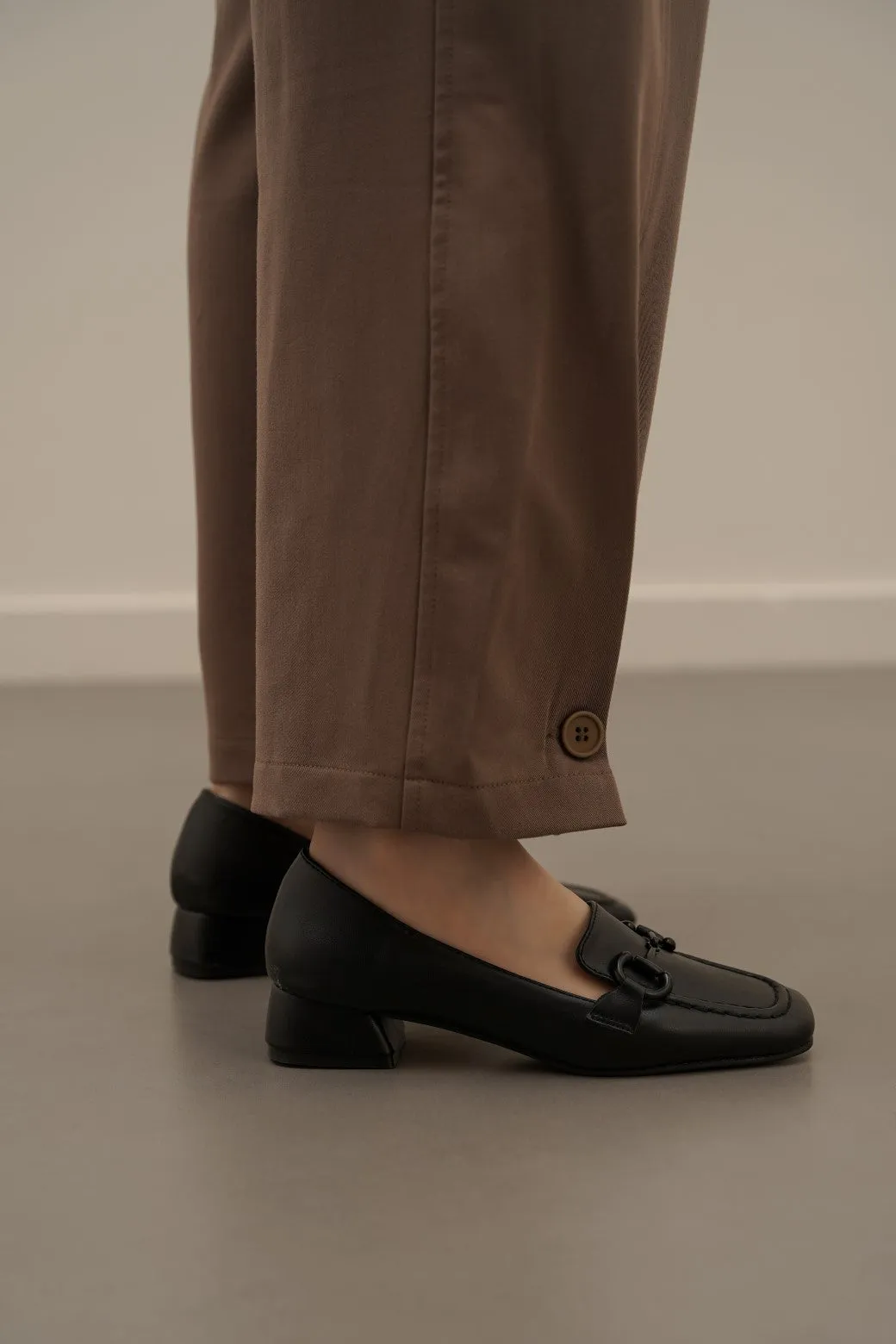 HEELED LOAFERS