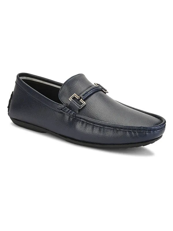 Hydes N Hues Blue Casual Loafers For Men