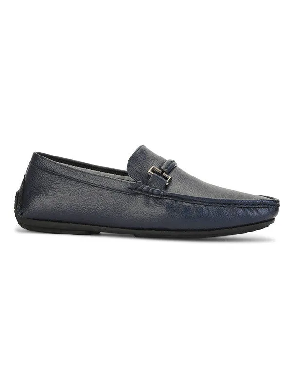 Hydes N Hues Blue Casual Loafers For Men