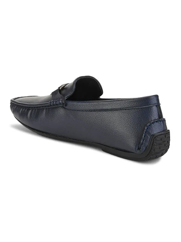 Hydes N Hues Blue Casual Loafers For Men