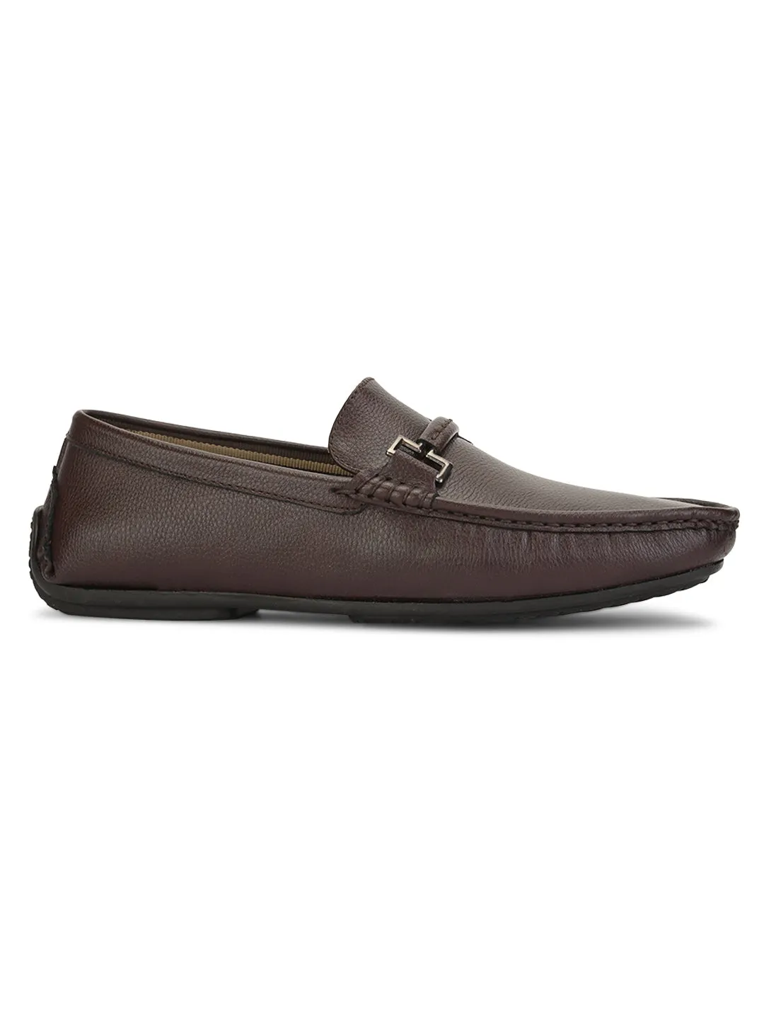 Hydes N Hues Brown Casual Loafers For Men