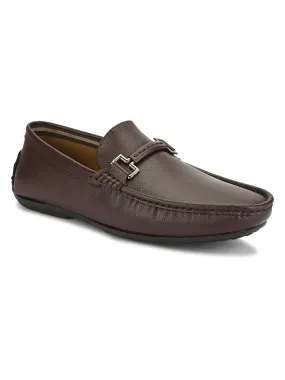 Hydes N Hues Brown Casual Loafers For Men