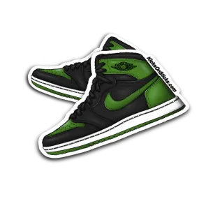 Jordan 1 "Pine Green" Sneaker Sticker