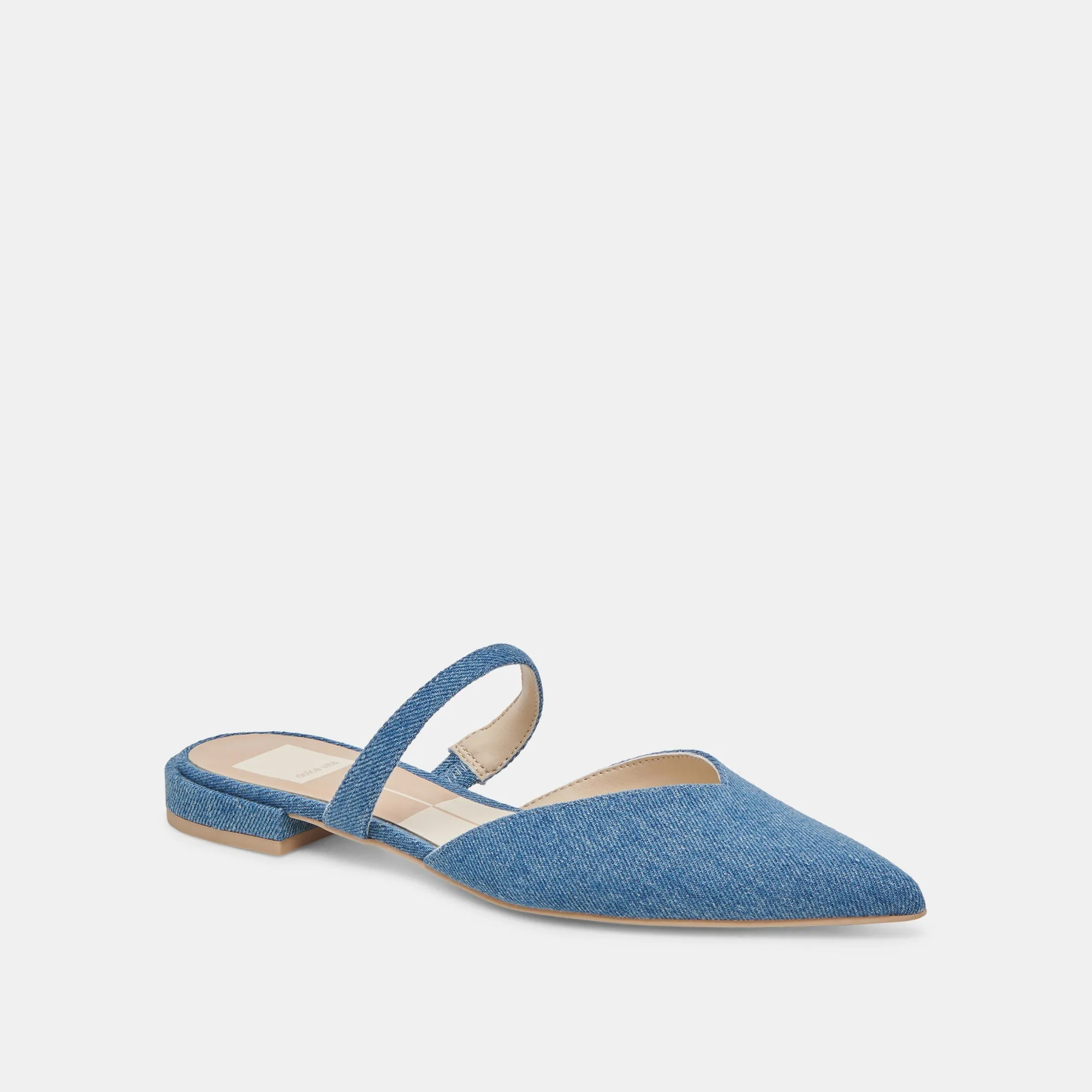 KANIKA FLATS BLUE DENIM