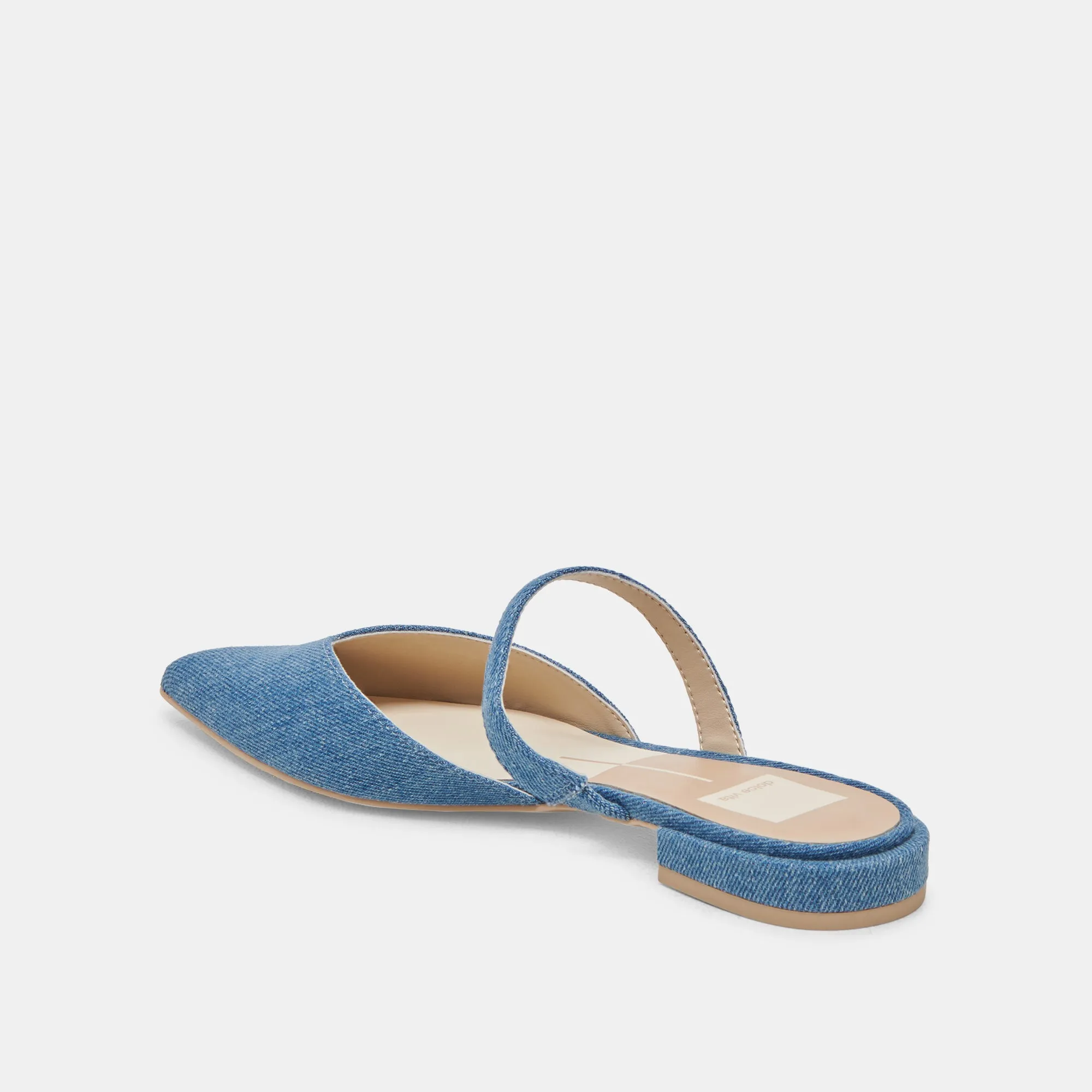 KANIKA FLATS BLUE DENIM