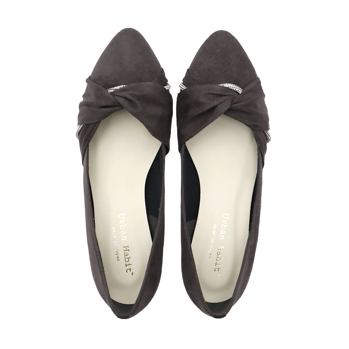 Kirara Dark Grey Wide Fit Pumps