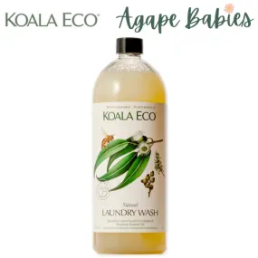 Koala Eco Natural Laundry Wash Lemon Scented Eucalyptus & Rosemary Essential Oil - 1L Refill