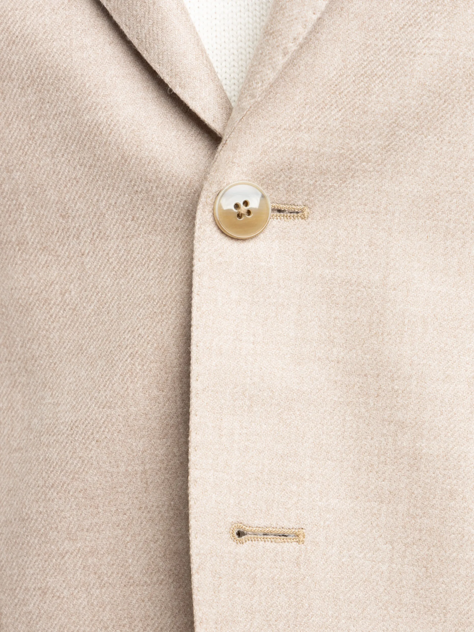 Light Brown Wool-Cashmere Sport Jacket