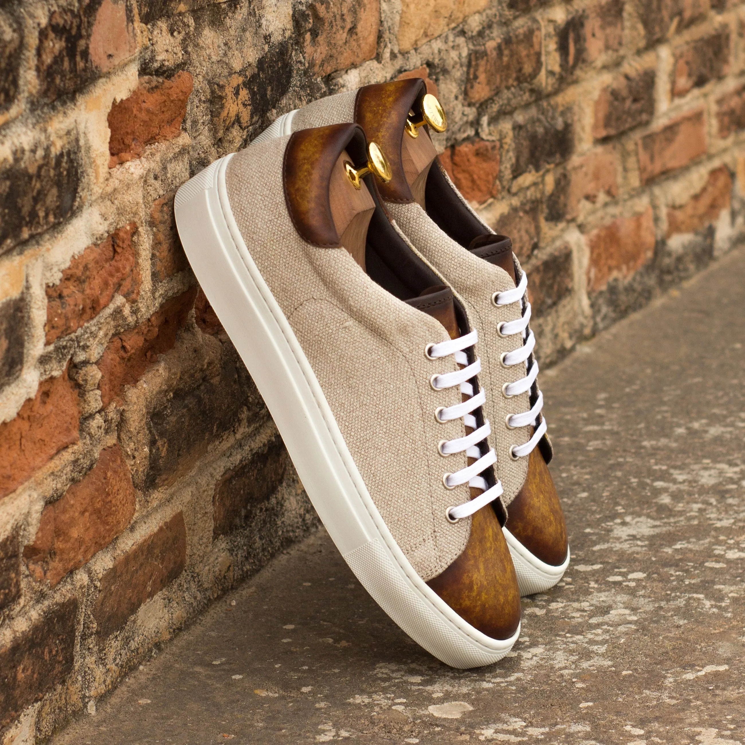 Linen & Patina Classic Trainers