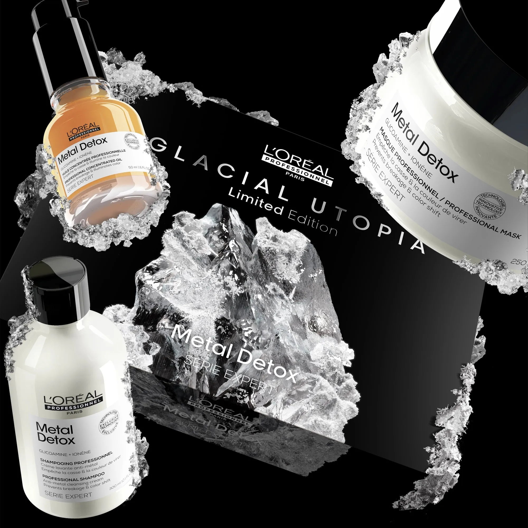 L'Oréal Professional Serie Expert Metal Detox Trio Gift Set