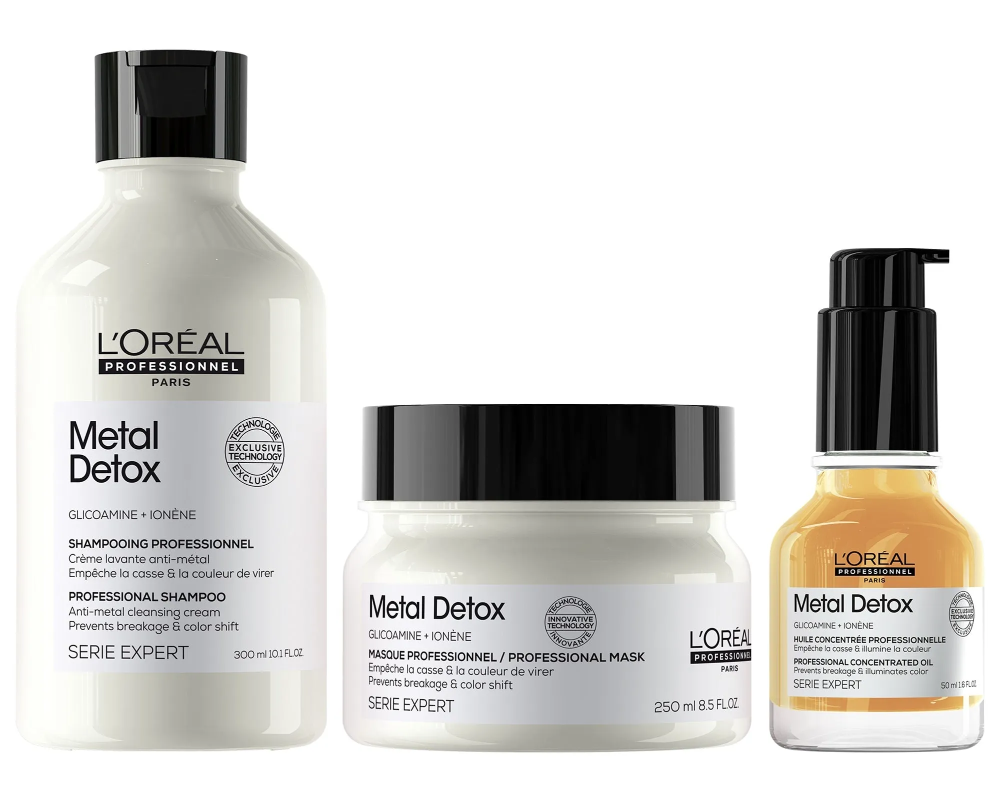 L'Oréal Professional Serie Expert Metal Detox Trio Gift Set