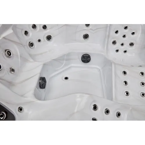 Luxury Spas - Elite Series Infinity 5 Person Cloud Gray WS-594-CGE