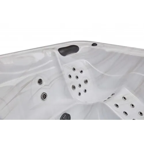 Luxury Spas - Elite Series Infinity 5 Person Cloud Gray WS-594-CGE