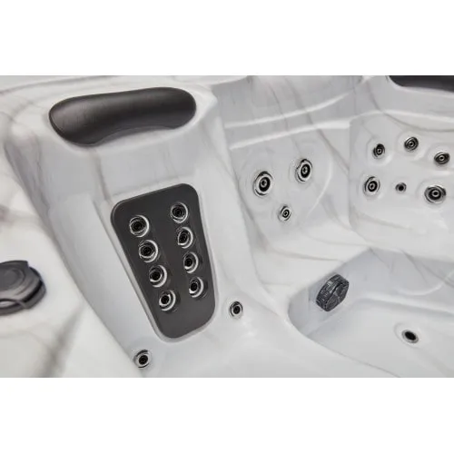 Luxury Spas - Elite Series Infinity 5 Person Cloud Gray WS-594-CGE