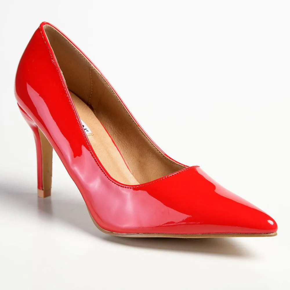 Madison Penny 5 Court Heels - Red