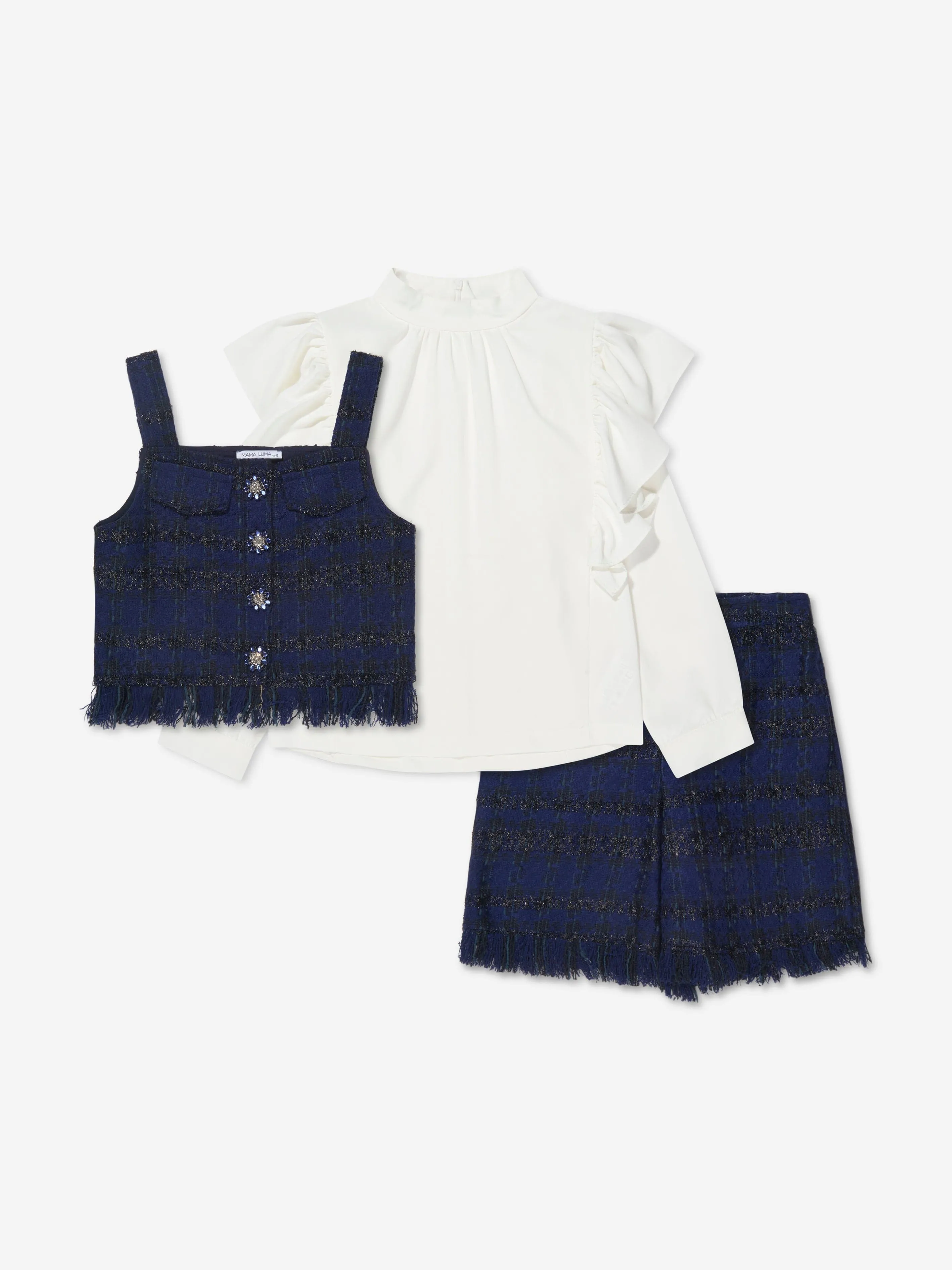 Mama Luma Girls 3 Piece Outfit Set