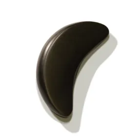 Master Massage Large Crescent Shape Balsalt Stone for Hot Stone Massage 2 Piece Pack