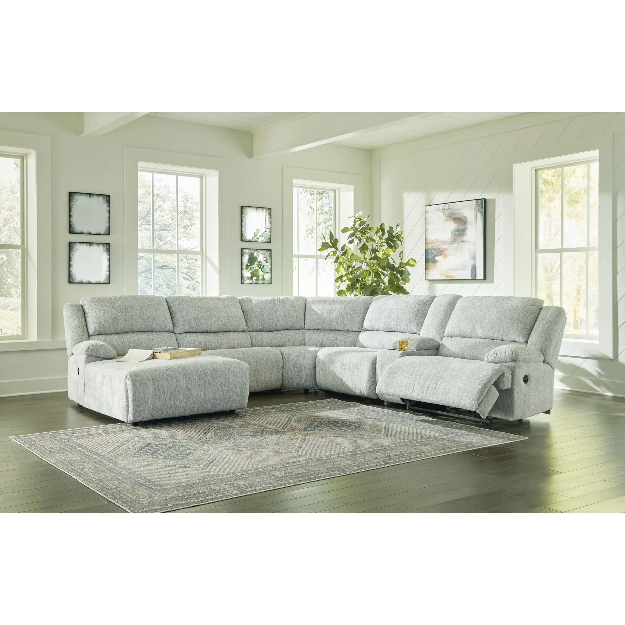 McClelland 6 Piece Reclining Sectional