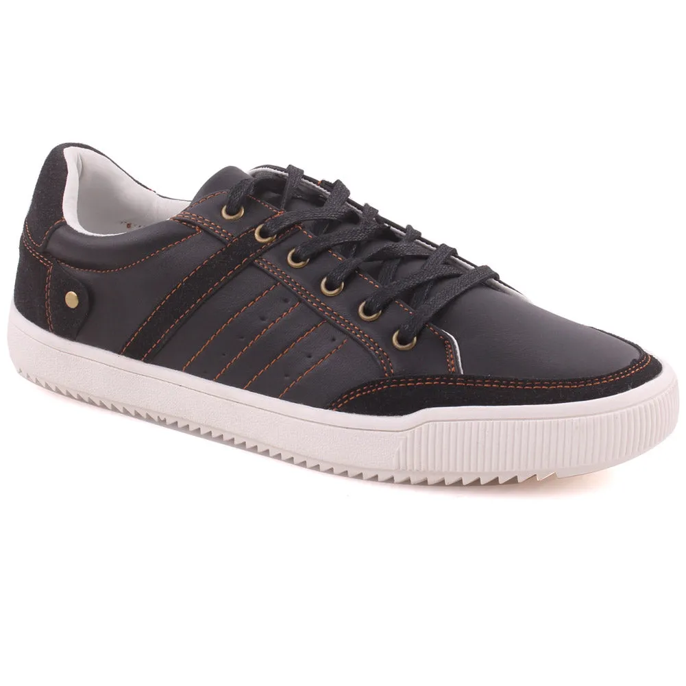 Men “VALERIO” Casual Runner Lace Up Sneaker Shoes