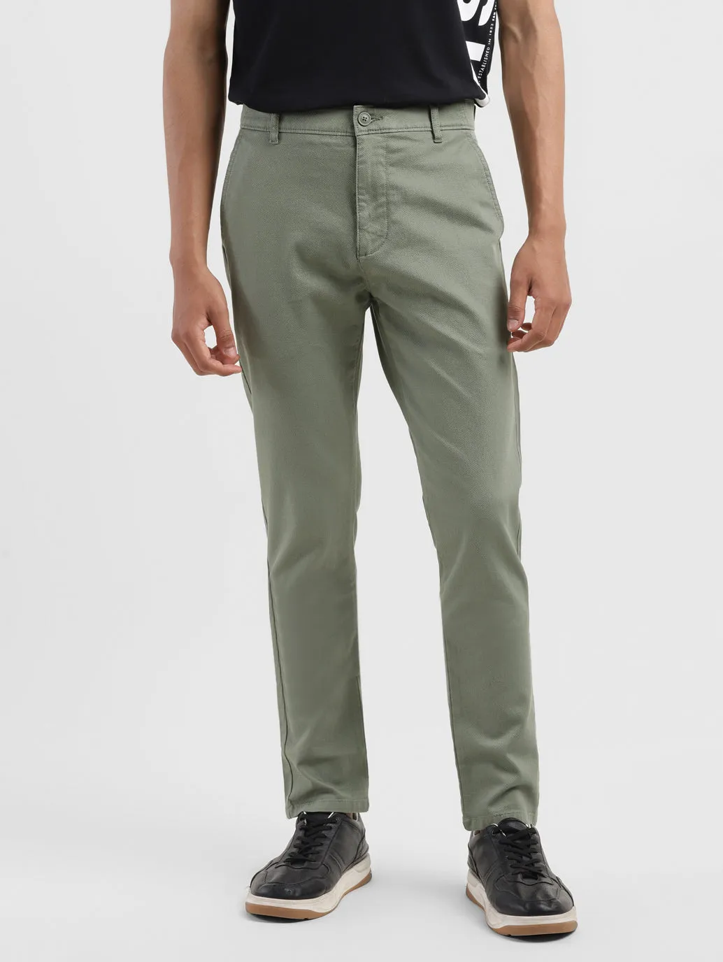 Men's 512 Green Slim Tapered Fit Trousers