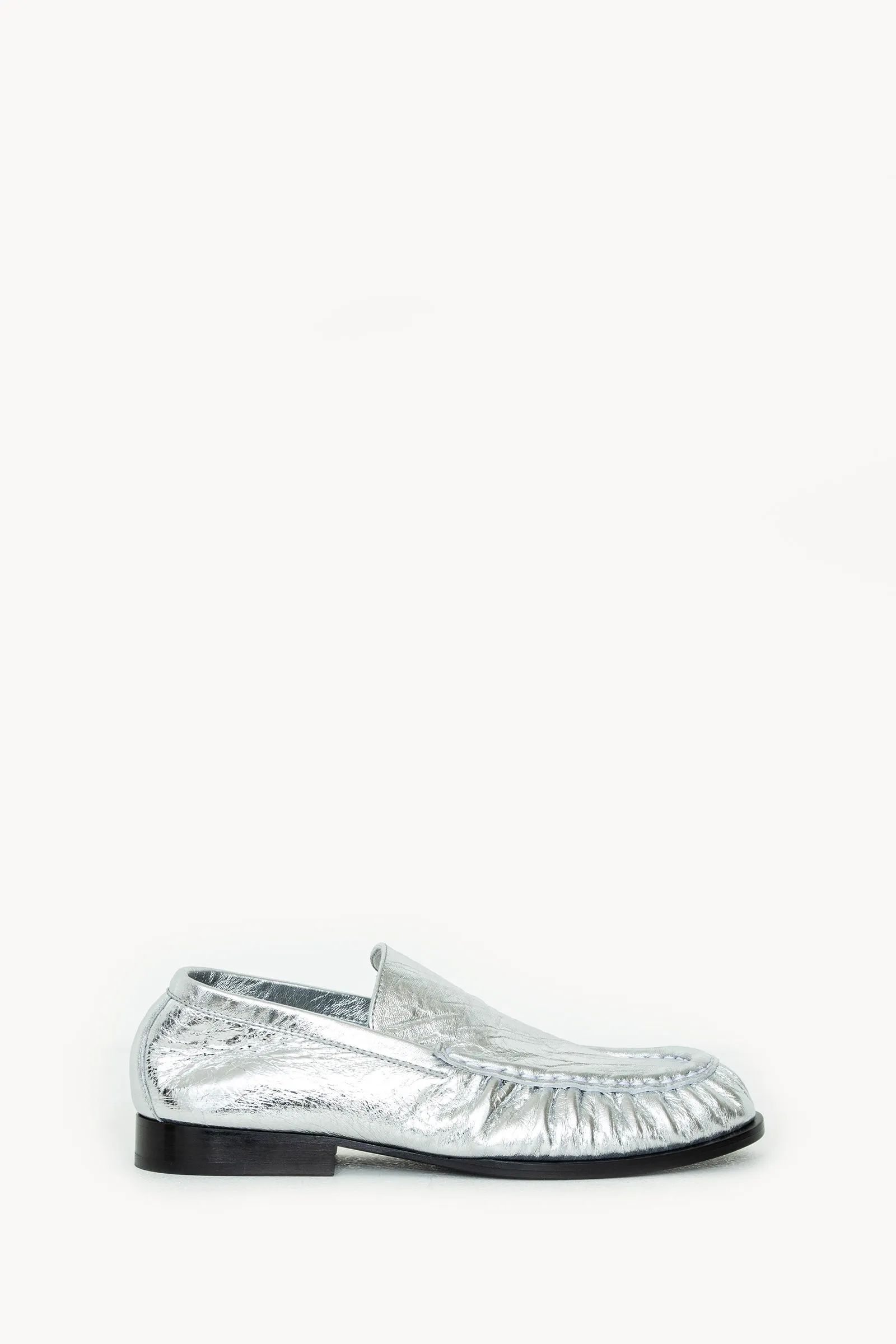 Metallic Loafers