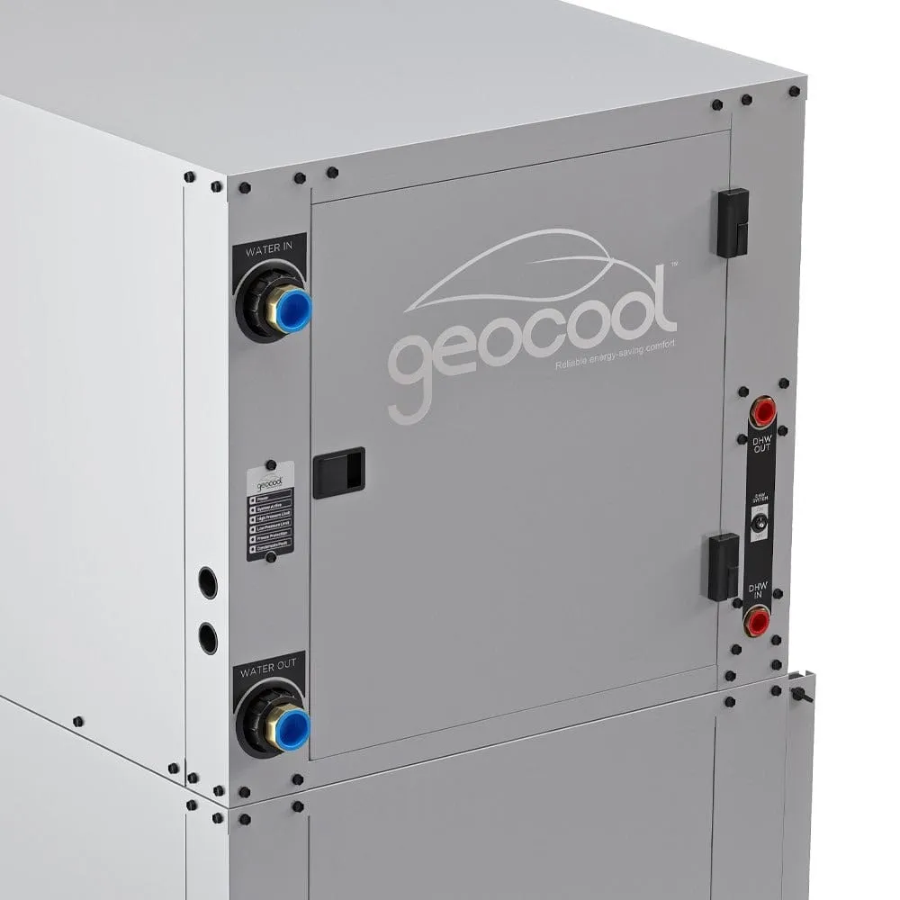 MRCOOL GeoCool 48K BTU 4 Ton Downflow Heat Pump with Heater GCHPD048TGTANDL