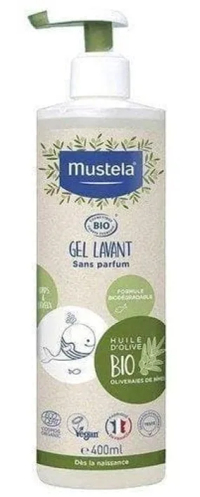 MUSTELA BIO Cleansing gel 400ml