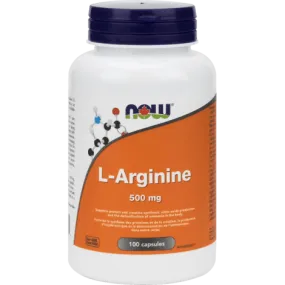 Now - l-arginine 500 mg