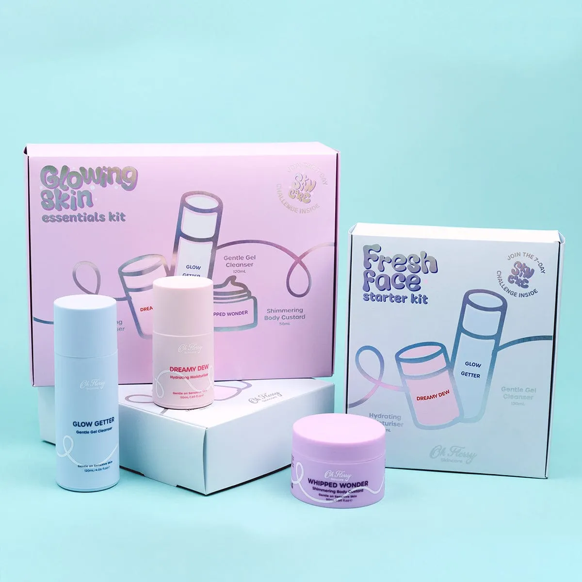 Oh Flossy Skincare - Glowing Skin Essentials Kit