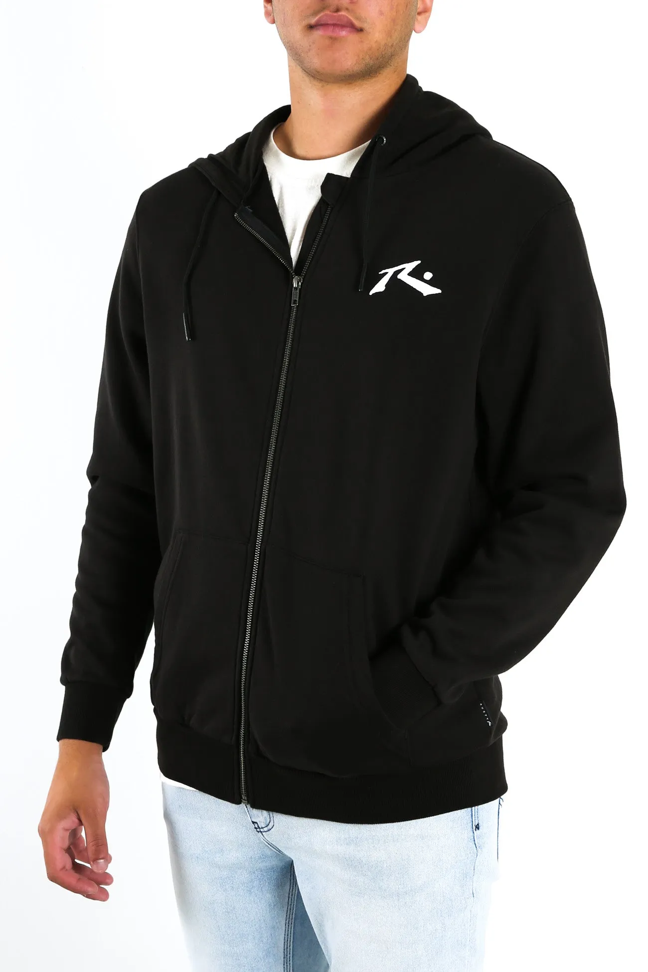 One Hit Wonder Zip Thru Fleece Black