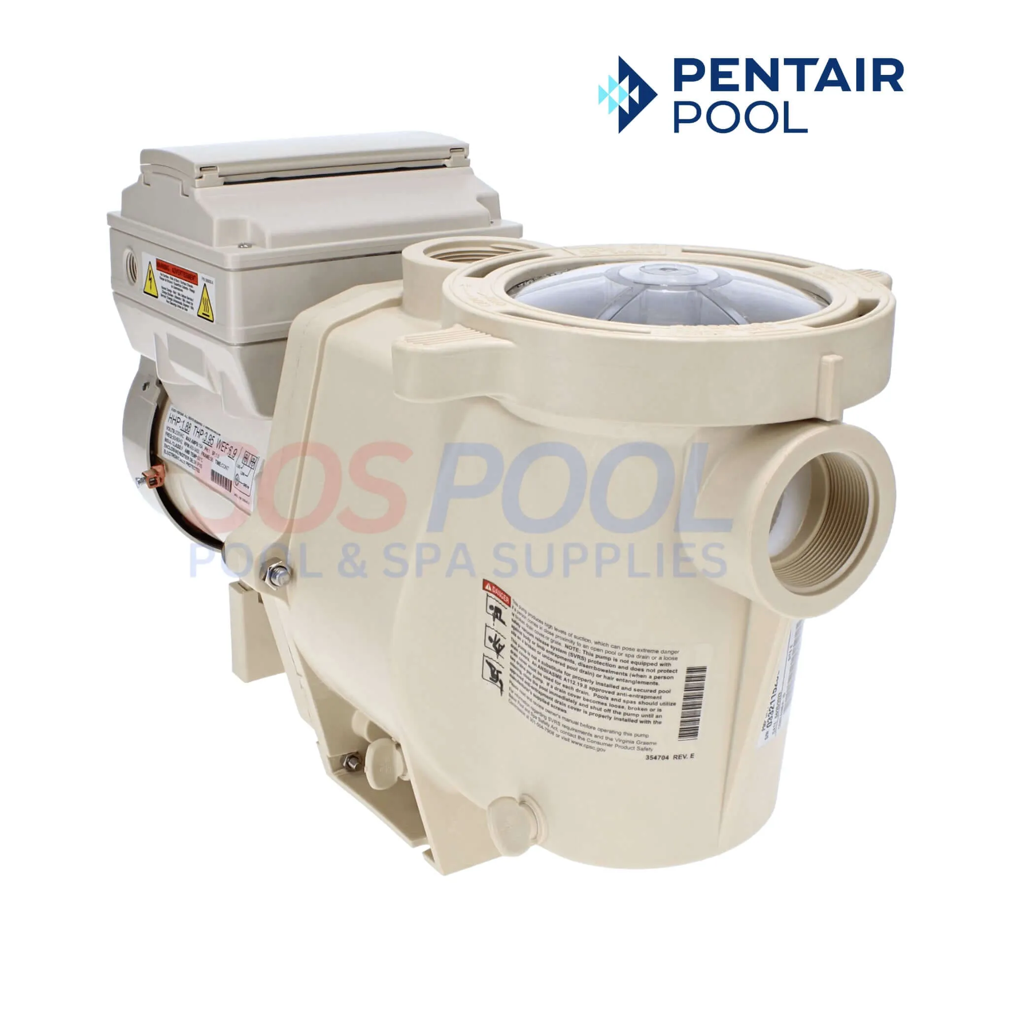 Pentair IntelliFlo 3 HP Variable Speed Pool Pump | 230V | EC-011028