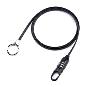 PL3001 Bicycle Mountain Bike Portable Anti-theft Password Cable Lock(Black)