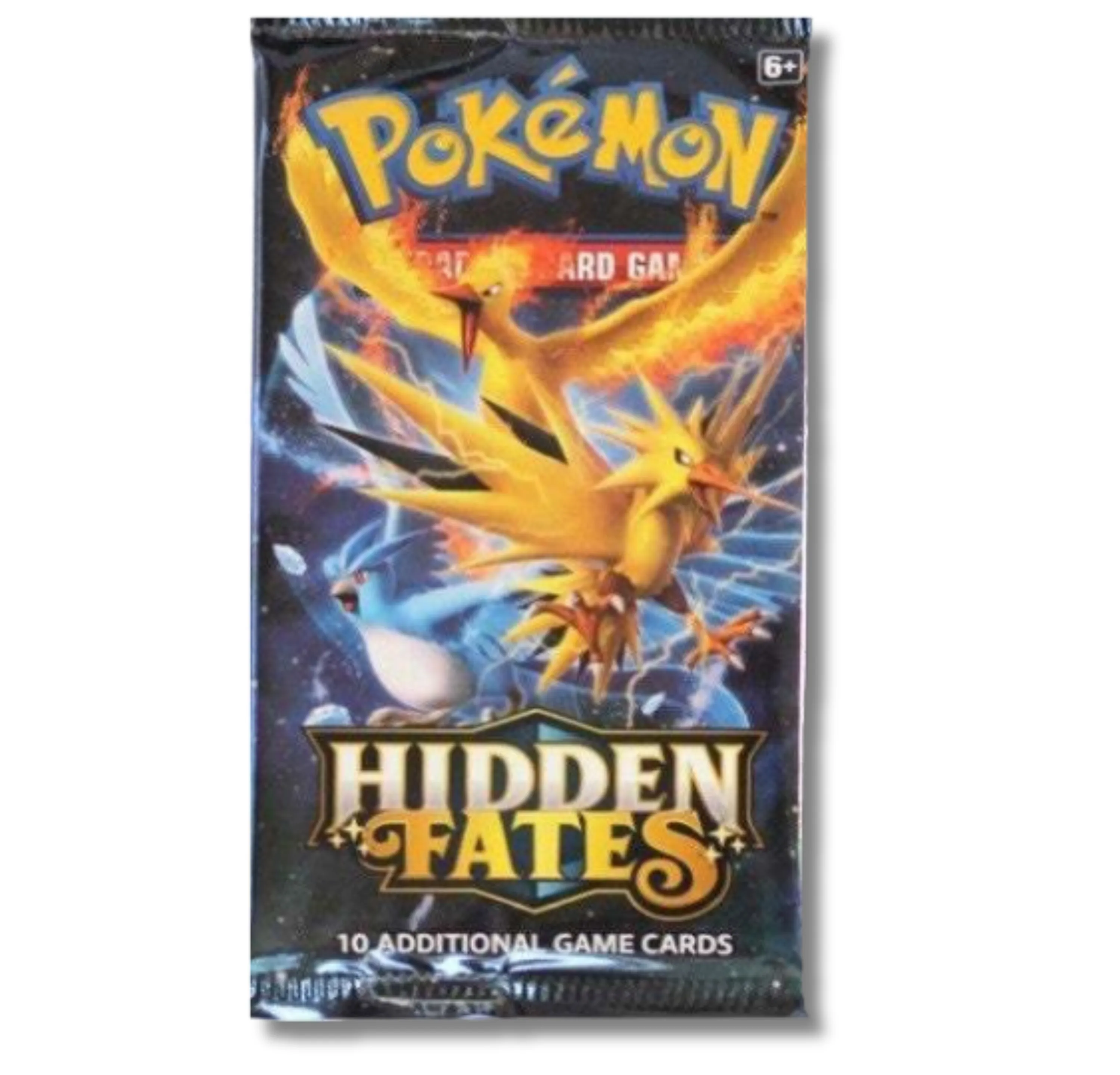 Pokemon Sun & Moon Hidden Fates Booster Pack | Articuno, Zapdos & Moltres