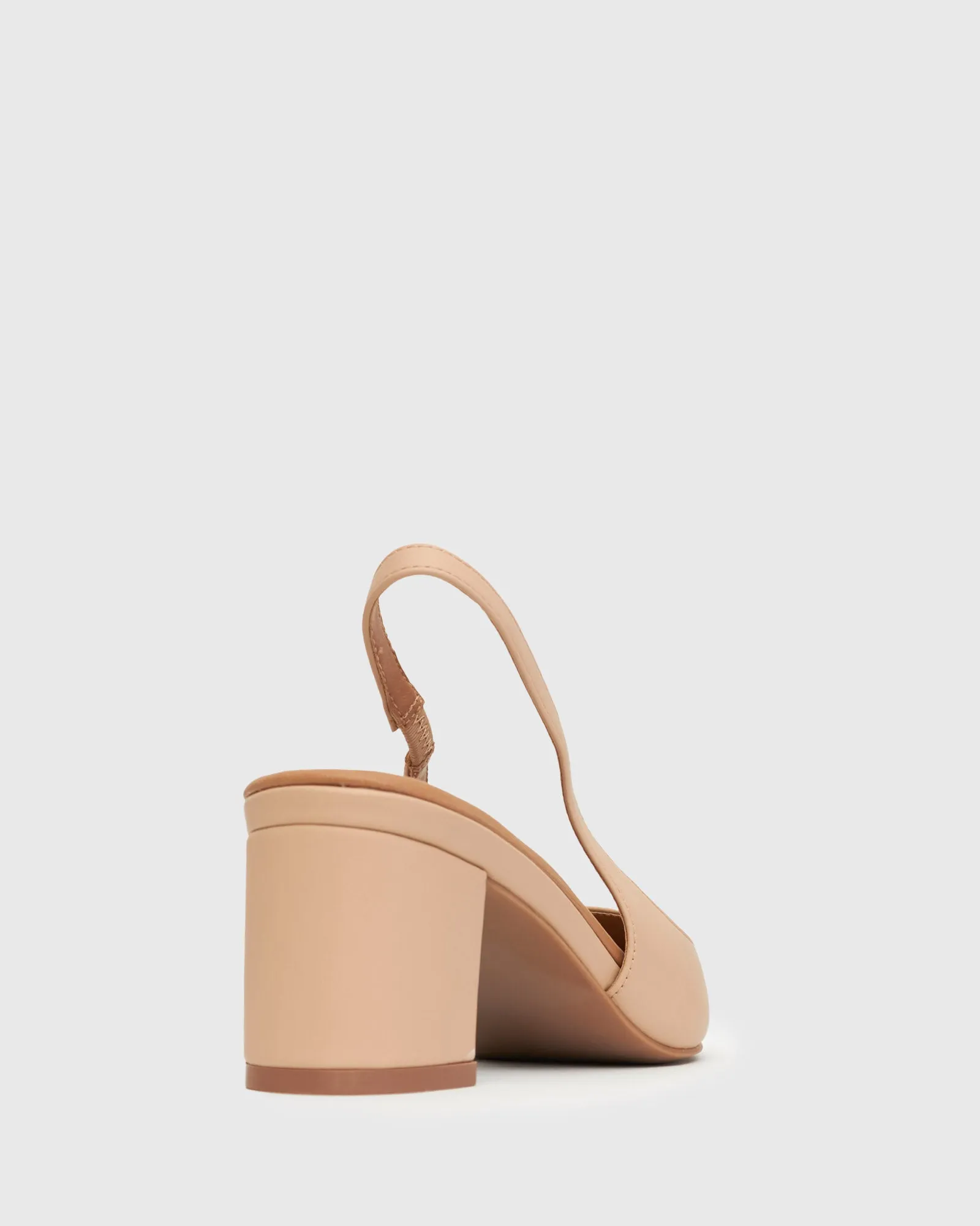 PRE-ORDER GUS Block Heel Slingback Pumps