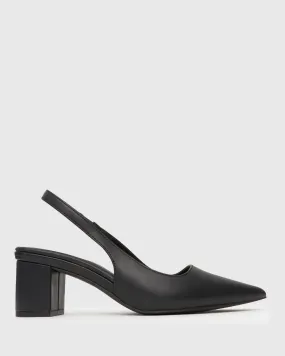 PRE-ORDER GUS Block Heel Slingback Pumps