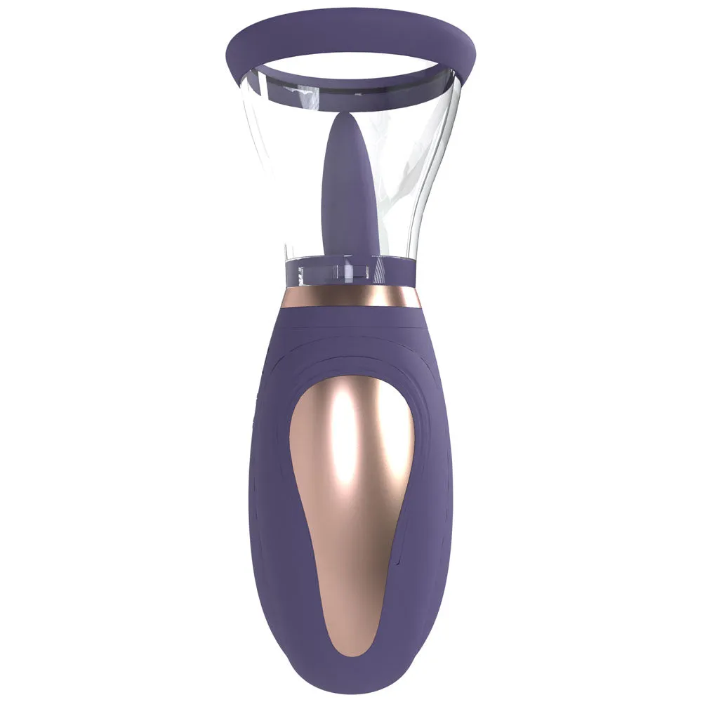 PUMPED Enhance Auto Vulva & Brest Pump - Purple - Purple USB Rechargeable Ladies Pump