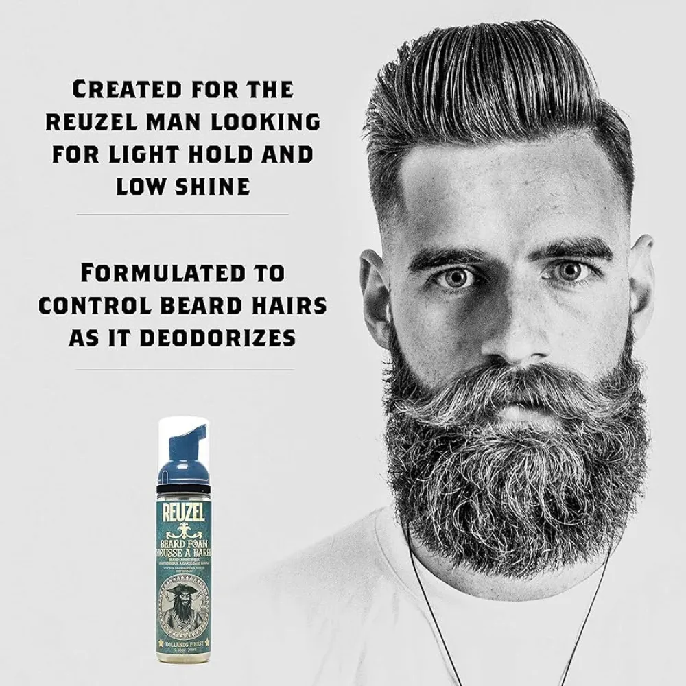 Reuzel Beard Foam 70ml Light Hold Low Shine