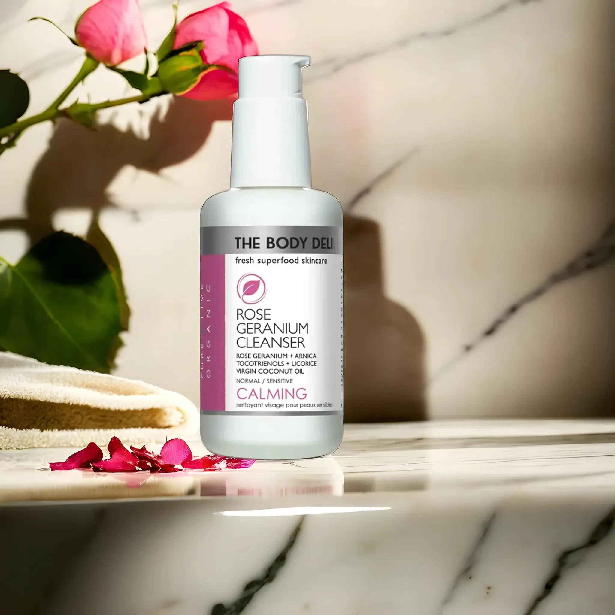 ROSE GERANIUM CLEANSER (calming)