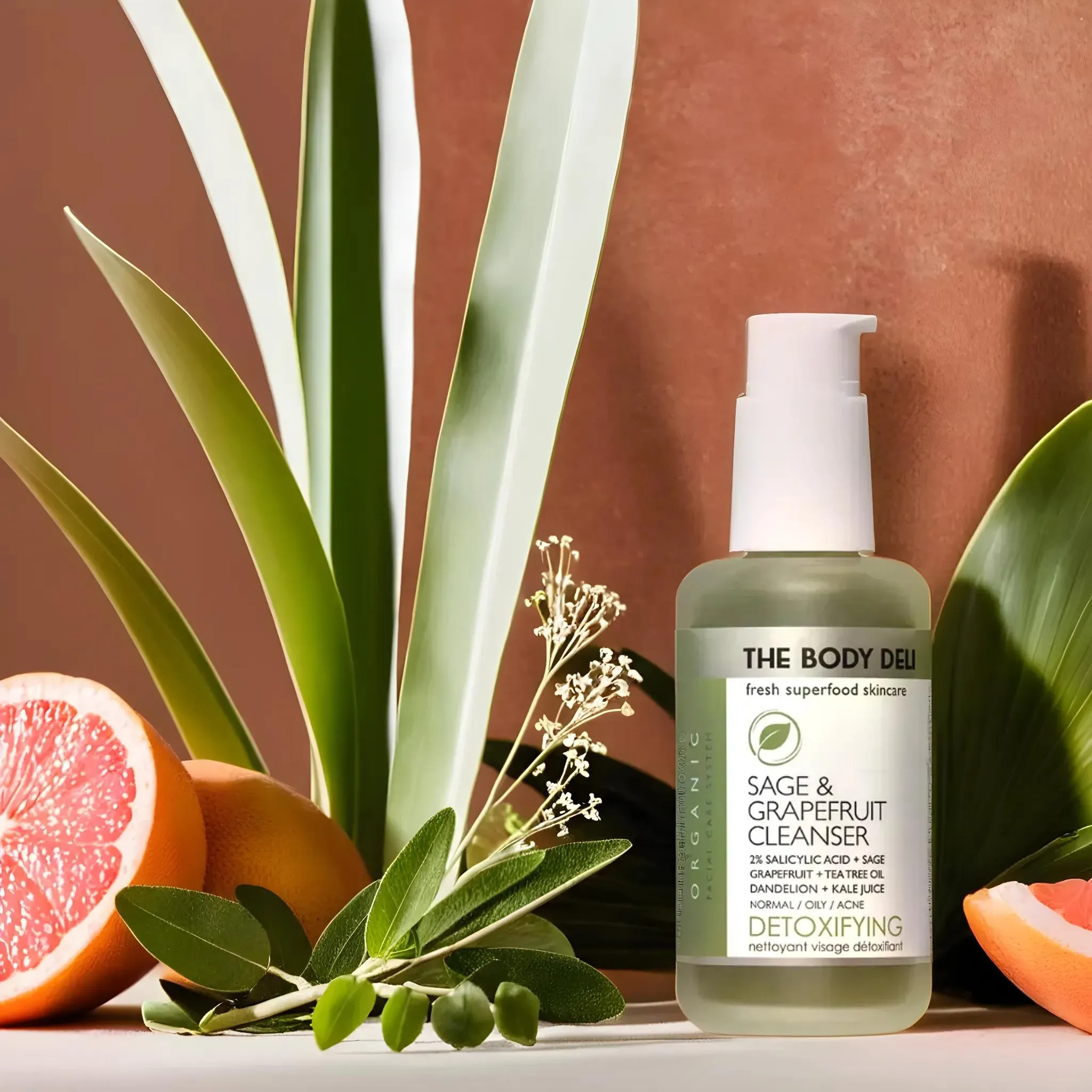 SAGE & GRAPEFRUIT CLEANSER  (detoxifying)