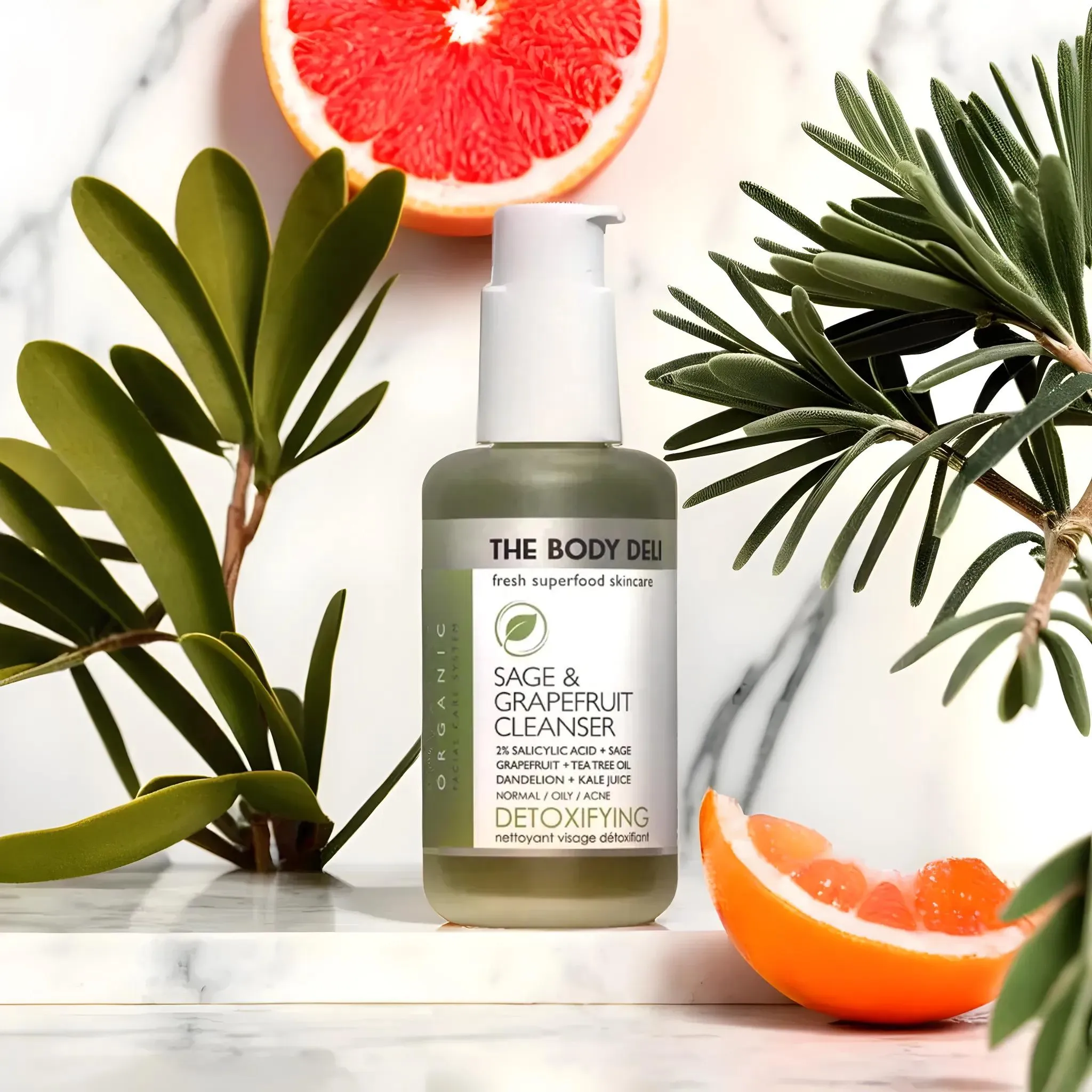 SAGE & GRAPEFRUIT CLEANSER  (detoxifying)