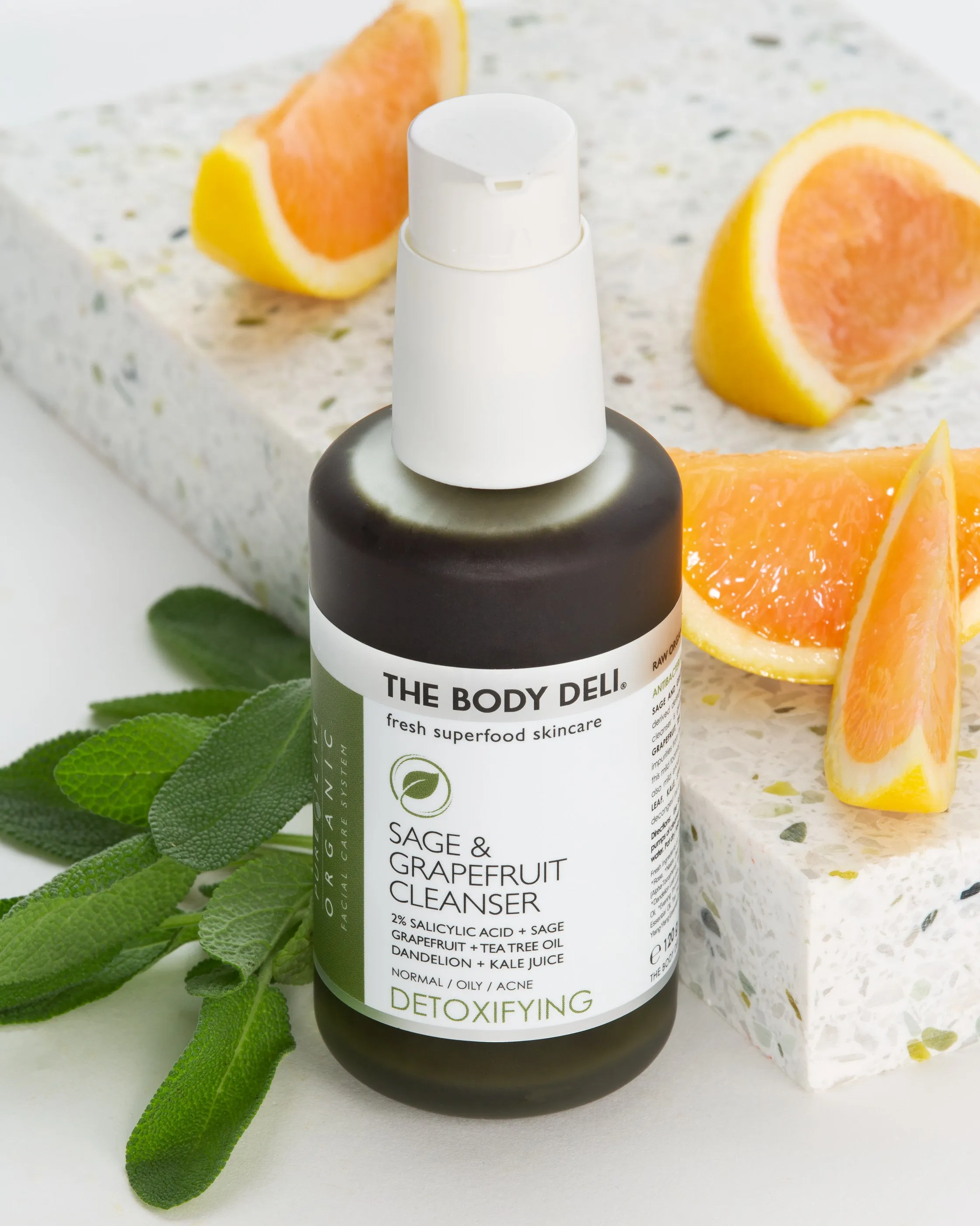 SAGE & GRAPEFRUIT CLEANSER  (detoxifying)