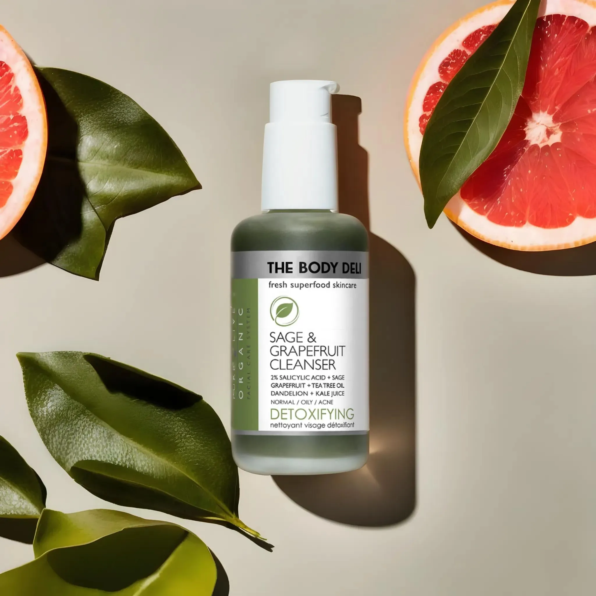 SAGE & GRAPEFRUIT CLEANSER  (detoxifying)