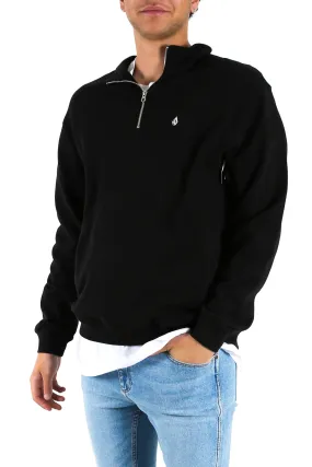 Serum Quarter Zip Black